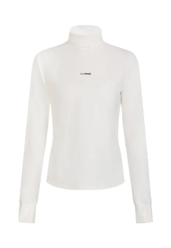 In-Motion Fitted Turtleneck