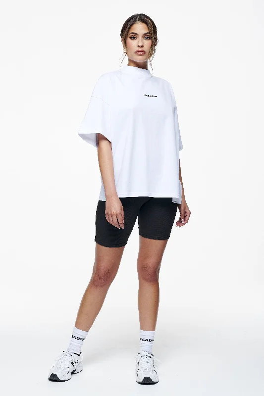 Culla Logo Heavy Oversized Tee White