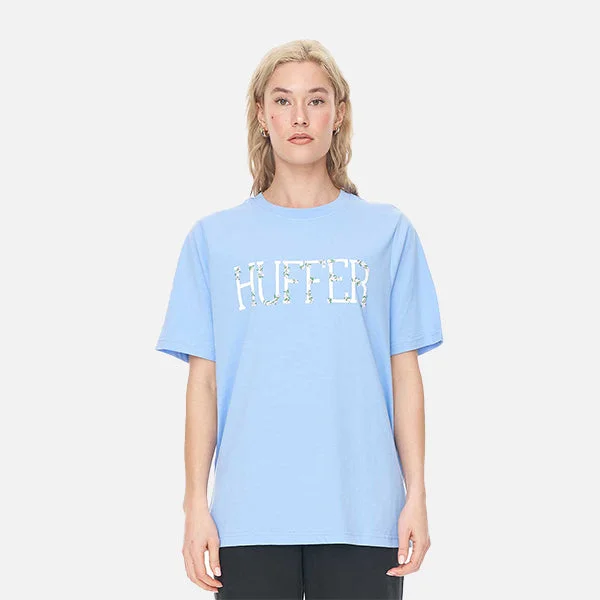 Huffer Relax 170 Bloomin' Tee - Cornflower