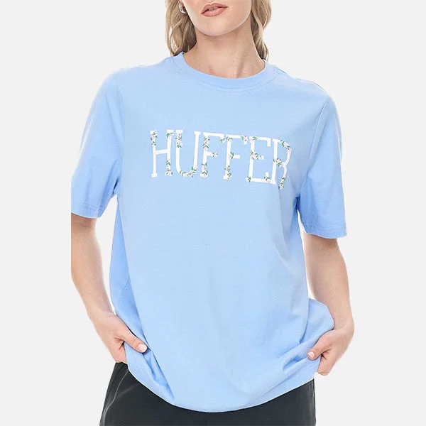 Huffer Relax 170 Bloomin' Tee - Cornflower