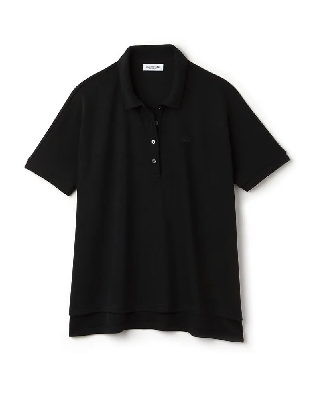 Lacoste Relaxed Fit Polo - Black