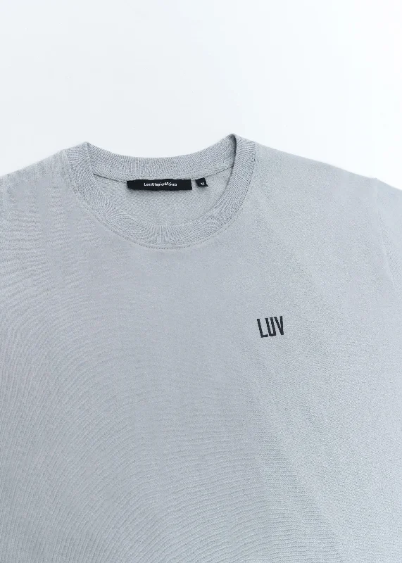 Lost Utopian Visions LUV Gothic SS Tee - Grey