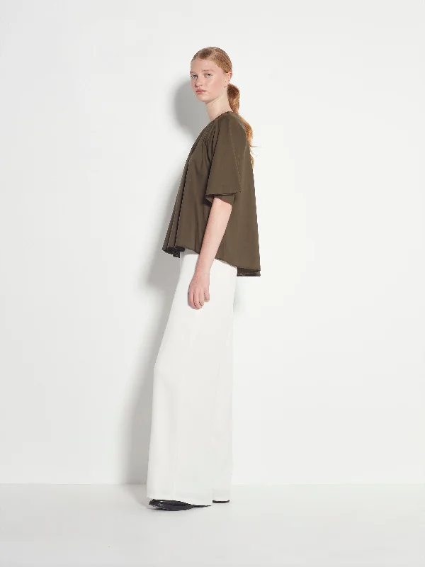 Odette Blouse (Liberty Lawn) Khaki