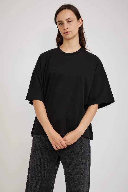 Oversized Boxy Tee Black