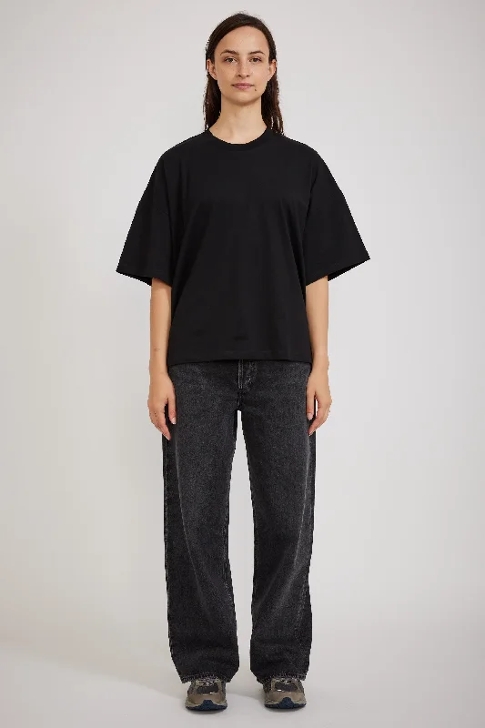 Oversized Boxy Tee Black