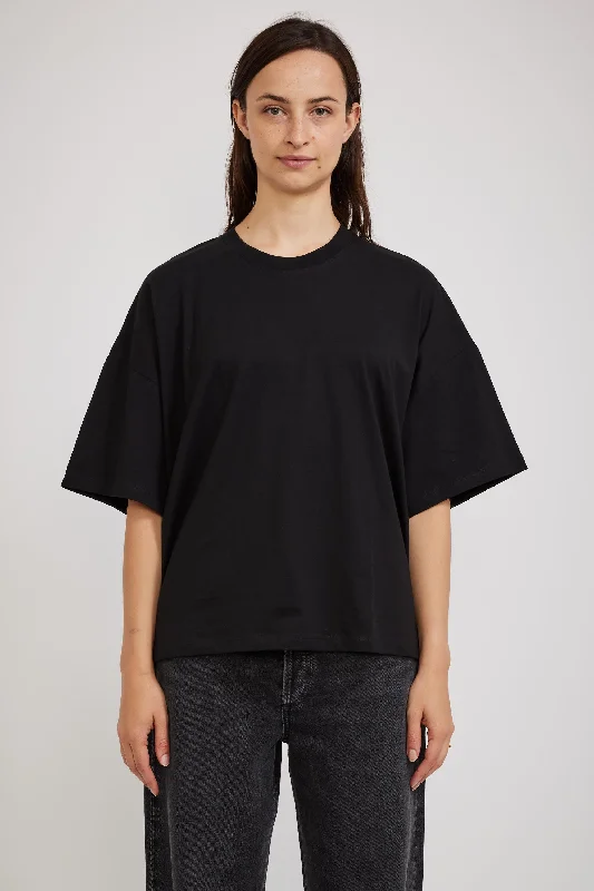 Oversized Boxy Tee Black