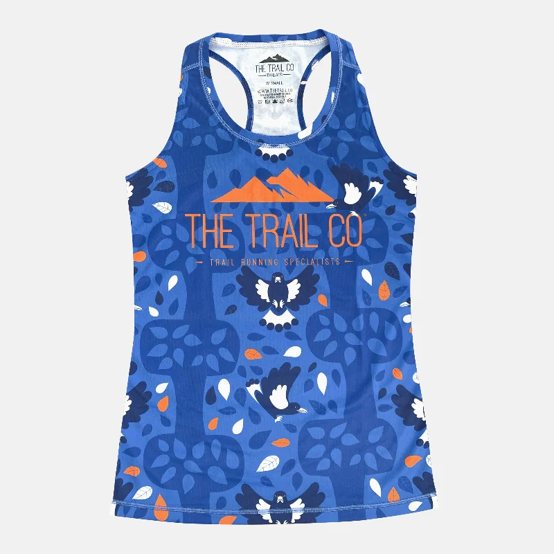 The Trail Co. Christmas Running Singlet | Swooping Season | Womens