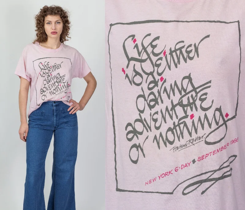 XL 80s Hellen Keller Quote T Shirt