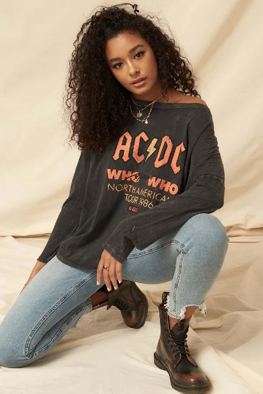 AC/DC Who Made Who Long-Sleeve Graphic Tee