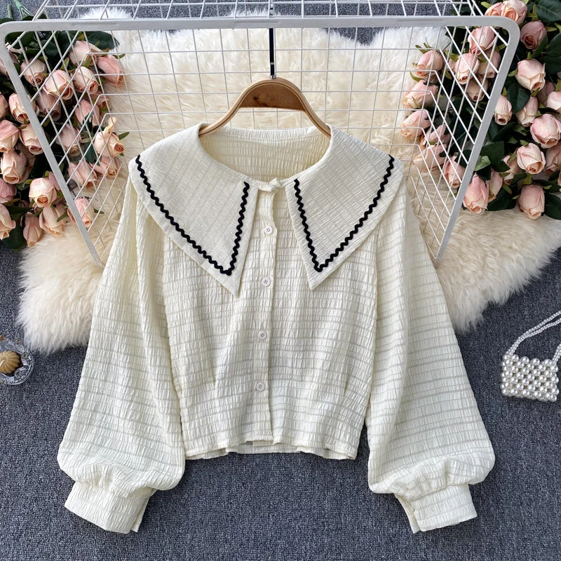 Cute long sleeve top  259