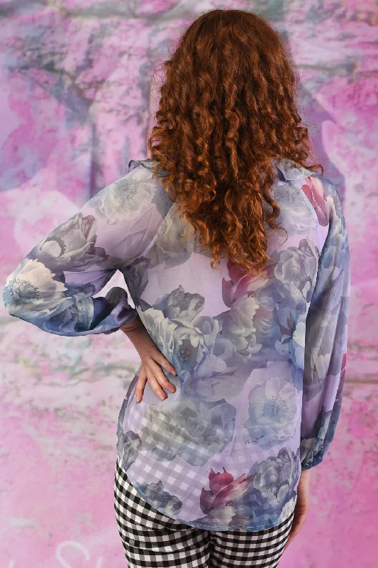 Lucy Blouse - Peony Mist