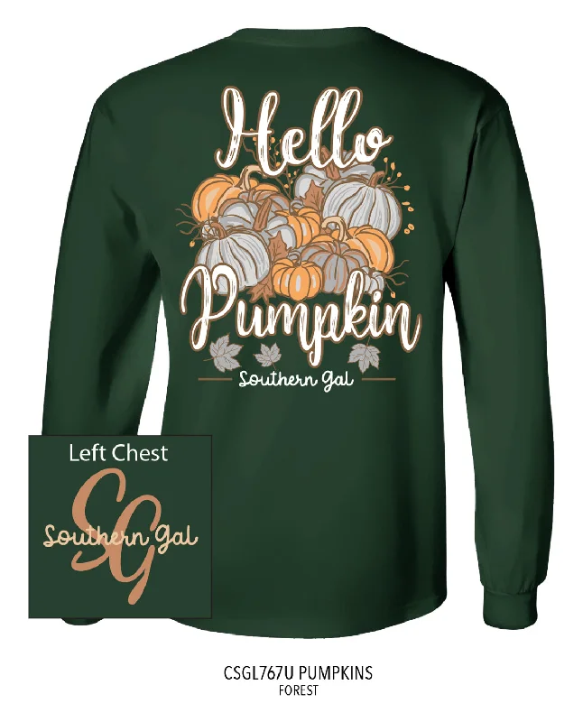 Southern Gal Pumpkins Long Sleeve Tee