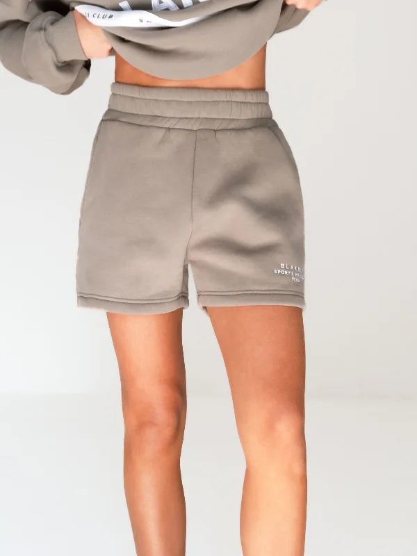 Serena Jogger Shorts - Safari Green