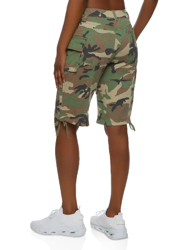 Almost Famous Cargo Bermuda Shorts