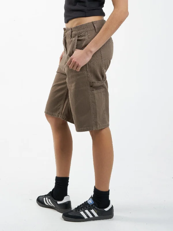 Slouch Carpenter Twill Short - Desert