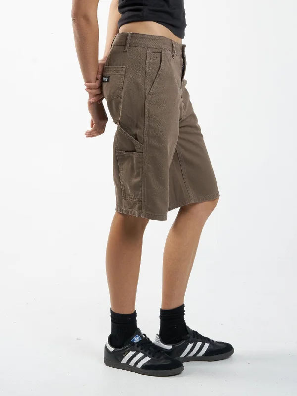 Slouch Carpenter Twill Short - Desert