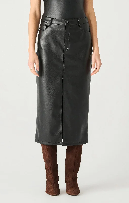 Ellie Leather Skirt