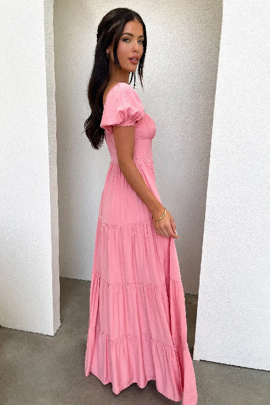 Levona Maxi Dress - Rose