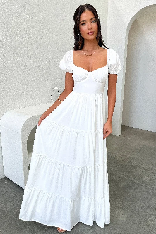 Levona Maxi Dress - White