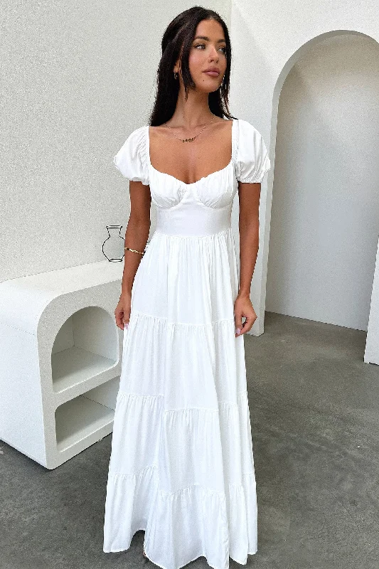 Levona Maxi Dress - White