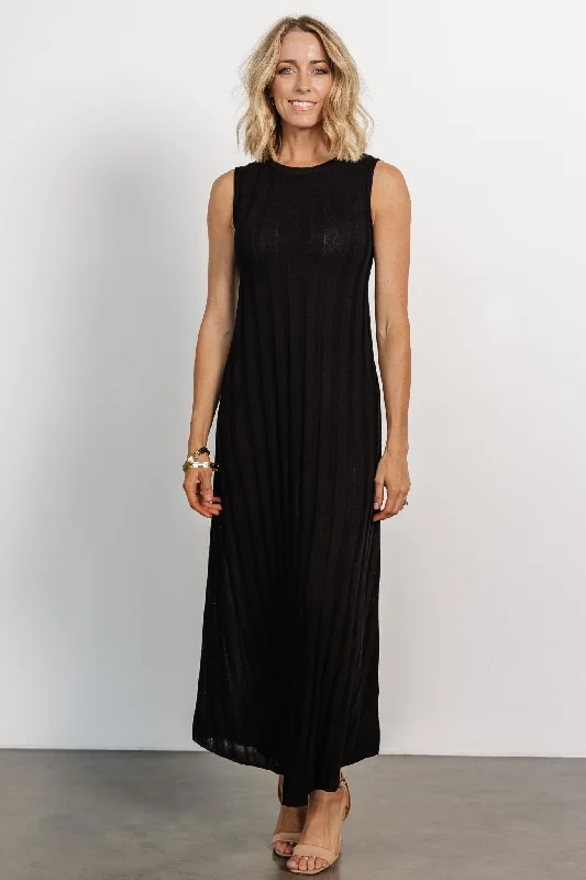 Skylar Tank Maxi Dress | Black